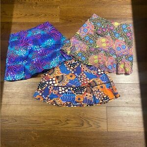 Bundle of 3 Dona Jo JoJo Skirts – Size Small – 14.5" Length